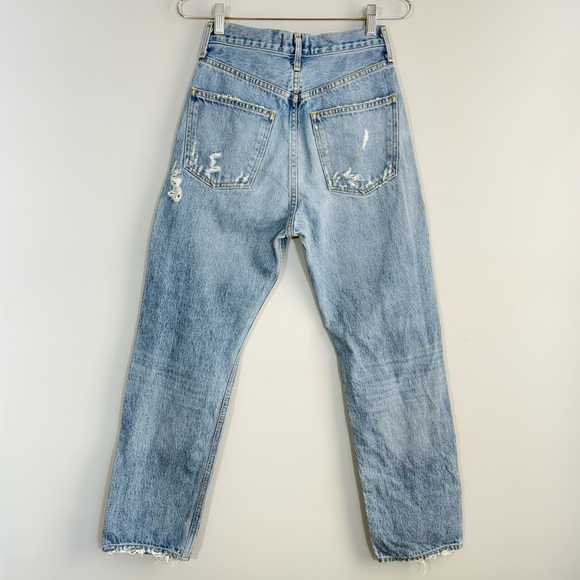 AGOLDE 90s High Rise Loose Fit Jeans Fall Out Wash
Distressed Denim 23 A069C-811 - Picture 8 of 16
